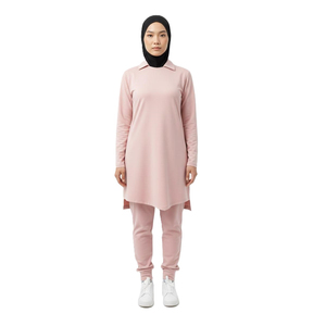 Modest Sportswear for Women 2-Piece Set Eco-Friendly Quick Dry UPF50+ <b>Islamic</b> Fashion Gym <b>Clothing</b> Anti-Bacterial Lightweight - Product Image 4