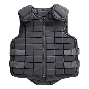 Chaleco de equitación CODER SPORTS, transpirable, ligero, acolchado, de poliéster y nailon, unisex, para protección ecuestre, para montar a caballo al aire libre, en venta. - Product Image 1