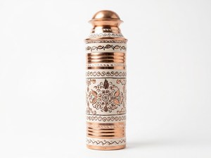 "Durable <b>Copper</b> Bottle for On-the-Go Hydration" - Product Image 1