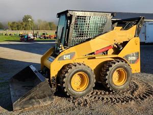 Cargadora Compacta CAT 242D3 de Alto Rendimiento, Máquina de Construcción Compacta con Múltiples Accesorios, Cargadora de Servicio Pesado en Venta - Product Image 5
