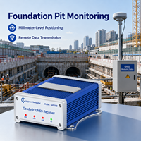 Récepteur GNSS RTK certifié IP68, système base-rover multifréquence haute précision, température de fonctionnement de -40 à 75°C, 4G/WiFi/Bluetooth