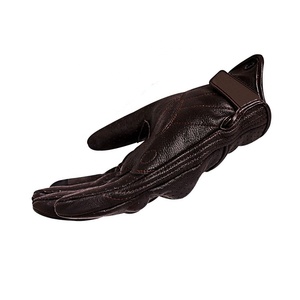Guantes de Motocross para Carreras Todoterreno, Último Modelo, Color Rojo Sólido Personalizado, Hechos en Pakistán - Product Image 5
