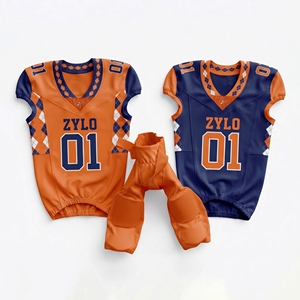 Uniformes de Fútbol Americano Juveniles Sublimados de Alta Calidad OEM 2026, Camisetas de Fútbol Americano - Product Image 2