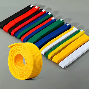 Cinturones de artes marciales personalizados Unisex al por mayor cinturones de Judo suaves nuevos campeonatos de Jiu-Jitsu Taekwondo Karate para adultos niños - Product Image 1