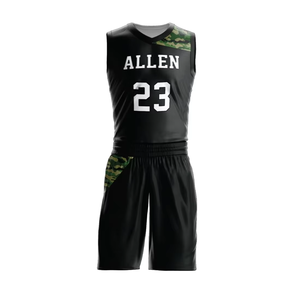 Tenues de sport à manches courtes sur mesure, de qualité supérieure, respirantes et tendance, uniformes de basket-ball à vendre, service OEM ODM - Product Image 1