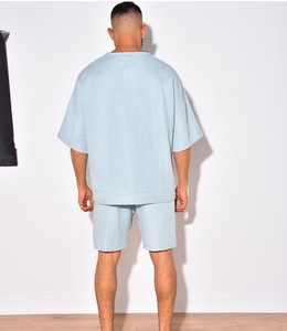 Oversized T-shirt and shorts <b>set</b> - Product Image 4