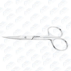 Tijeras para cutículas rectas de acero inoxidable de primera calidad, la mejor tijera rusa para cutículas para el cuidado y aseo de uñas de precisión - Product Image 3