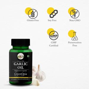 Huile d'ail 60 capsules végétariennes liquides |   Complément alimentaire à base de plantes |   Marque privée et approvisionnement en gros disponibles - Product Image 5