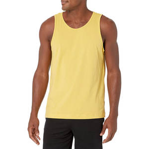 Camiseta sin mangas de punto para hombre, la más vendida, cómoda, duradera, sin mangas, para levantamiento de pesas, de secado rápido, antiencogimiento - Product Image 1