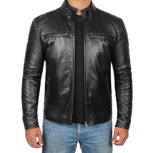 Chaqueta de Cuero Ligera y Elegante para Hombre, Nueva, a Precio Económico, en Oferta, de Buena Calidad y Cómoda - Product Image 5