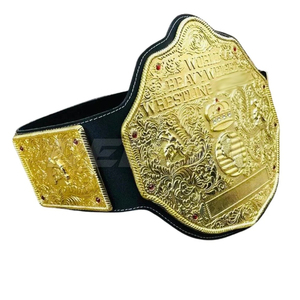 Cinturón de Campeonato de Cuero Personalizado para Lucha Libre, Boxeo, MMA, Cinturón de Premio de Calidad Premium, Proveedor OEM - Product Image 3