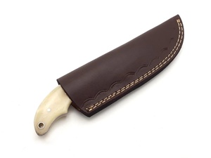 Handmade Damascus Steel Straight Edge Professional Hunting Skinning <b>Knife</b> <b>Bone</b> <b>Handle</b> Fixed ODM Customizable TARJ ENTERPRISES - Product Image 6