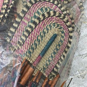 พัดมือสานจากหญ้าทะเลเกรดพรีเมียม ปี 2026 คุณภาพเยี่ยม เป็นมิตรกับสิ่งแวดล้อม ใช้สำหรับคลายร้อนและตกแต่งงานแต่งงาน หรือเป็นของขวัญ - Product Image 4