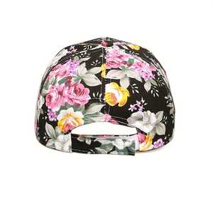 Casquette de baseball à imprimé floral unisexe, réglable, respirante, en coton et polyester, décontractée, printemps-été - Product Image 2