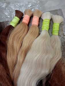 Extensions de cheveux humains vierges en vrac, lots de cheveux Remy, Deep Wave, Natural Wave, Water Wave, Silky Straight pour salon - Product Image 5