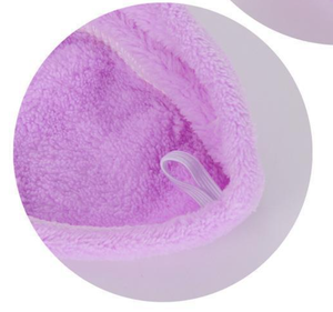 Serviette de bain en coton tricoté 100 % écologique, couleur unie, douce pour la peau, pour usage domestique, disponible en violet, bleu, rose - Product Image 5