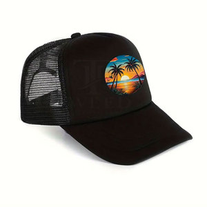 Gorras Trucker Casuales de Verano de Color Único, Precio Económico al por Mayor, Marca Privada, Último Diseño, Talla Personalizada, Transpirables, 100% Algodón - Product Image 6