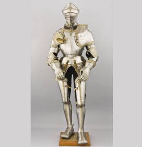 Armadura Metálica de la Guardia Real con Diseño Clásico de Caballero Europeo para Decoración, con Etiqueta Privada - Product Image 1