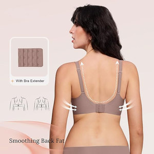 Solid Trader Trendsetter Style Sports Wear Four Way <b>Stretch</b> Lightweight Moisture Management Workout Top Fitness <b>Bra</b> - Product Image 2