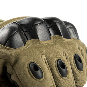 Full Finger Fitness Gloves Fiber Leather Anti-Slip Breathable Touchscreen Compatible Velcro Wristband for <b>Men</b> Weight Lifting Gym - Product Image 2
