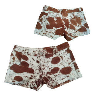 New Style Unique Design High Quality Men Cowhide <b>Leather</b> <b>Shorts</b> Casual Solid Color Slim Fit Breathable Quick Dry Elastic Waist - Product Image 1