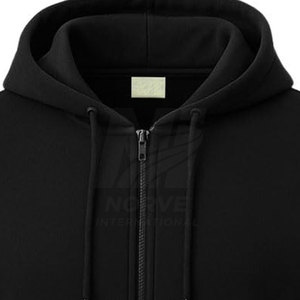 Sweats à capuche zippés en coton mélangé, meilleur prix, en stock, pour hommes, de bonne qualité. - Product Image 4