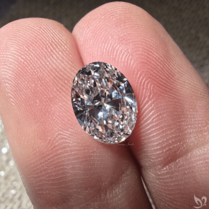 Diamante Ovalado Cultivado en Laboratorio de 2.54 Quilates, Color E, Corte Brillante, Diamante Suelto para Anillo y Joyería de Colgante - Product Image 6