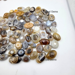 High Quality Natural Sulemani Eye Agate Cabochon Loose Stone For Jewelry Making Bulk Agate Cabochon Sulemani <b>Aqeeq</b> <b>Ring</b> Size - Product Image 5