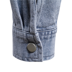 Cheap rate <b>Men</b> <b>Denim</b> <b>Jacket</b> Breathable Custom logo Hot selling Comfortable casual Wear <b>denim</b> <b>jacket</b> for <b>men</b> with best Style - Product Image 5