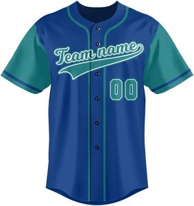 Maillot de baseball personnalisé, uniforme d'équipe sur mesure, t-shirt de baseball athlétique à séchage rapide, fournisseur de maillots de baseball pour les clubs - Product Image 2