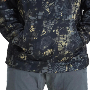 Sweat à capuche camouflage OEM très demandé, rose pâle, coupe oversize, en coton épais de qualité supérieure, sur mesure - Product Image 3