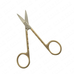 Ciseaux à ongles professionnels en acier inoxydable doré, lame pointue et aiguisée, outil de beauté pour la coupe, logo personnalisé, marque privée, vente en gros - Product Image 3