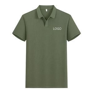 Camisas Polo de Alta Calidad para Hombre, Tallas Grandes, Cómodas, Tejido de Punto Suave, Cierre de Botones, Polo Oversize para Golf - Product Image 1