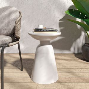 Grande Tavolino da Esterno in Metallo per Spazi All'aperto - Product Image 4