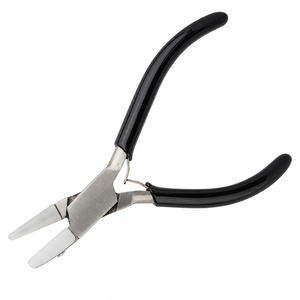 Pince à bec rond et plat en nylon, outil de façonnage de bijoux sans rayures ZetomedPro - Product Image 1