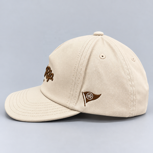 Gorra de Béisbol Personalizada de 5 Paneles con Logotipo Bordado en 3D, Visera Plana, Cierre a Presión, Venta al Por Mayor, Fabricante Vietnamita, OEM, ODM, Fábrica de Gorras - Product Image 2