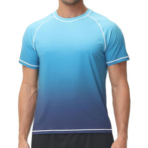 Nouveauté - T-shirt de compression pour homme à manches courtes en polyester, respirant, tendance, confortable, avec logo personnalisé - Product Image 2