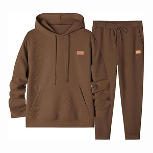 Traje de entrenamiento de poliéster 100% transpirable para hombre, personalizado OEM 2025, con cuello alto y media cremallera, para otoño - Product Image 6