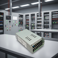 Alimentation électrique DC-DC SMPS encastrée dans un boîtier métallique, convertisseur 12V 5A pour pilote LED, caméra CCTV et usage industriel FCW SM1250M