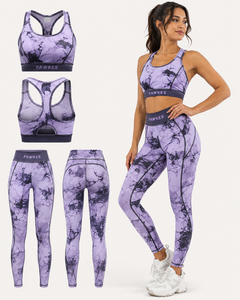 Nuevo Conjunto de Yoga Transpirable Hecho a Medida para Mujer, Top Ventas, Color Liso, Hecho con el Mejor Material, Conjuntos de Yoga OEM - Product Image 1