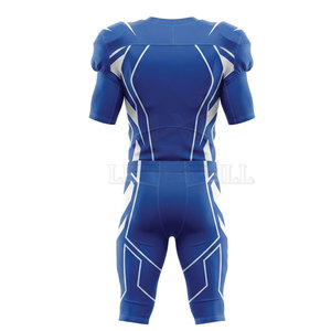 Uniforme de Fútbol Americano Listo para Juego, Poliéster Ligero y Transpirable, Diseño Personalizable para Equipos de Fútbol, Práctica - Product Image 2