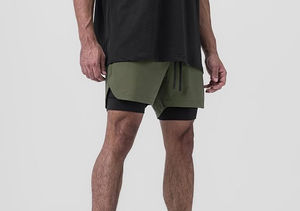 Nuevos Pantalones Cortos Deportivos Casuales para Hombre, Marca Privada, de Algodón, Transpirables, de Secado Rápido, Cintura Elástica - Product Image 4