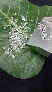 เพชรขาวทรงกลมเจียระไนแบบบริลเลียนท์  เพชรเพาะเลี้ยงสังเคราะห์สี D สำหรับทำเครื่องประดับ - Product Image 3