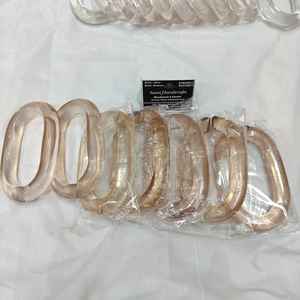 Chaînes en résine de bonne qualité avec combinaison de couleurs, maillons de très grande taille et couleurs claires/multicolores disponibles en modèle à motifs - Product Image 3