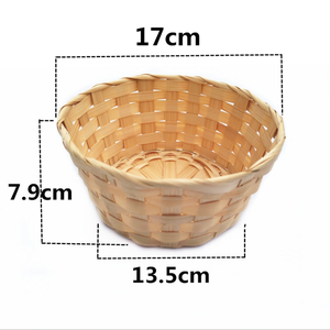 Factory Price Storage <b>Basket</b> Bamboo Durable <b>Bread</b> Serving Eco-Friendly Handcrafted Boho Kitchen Organizer Made in Vietnam - Product Image 3