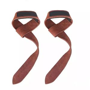 Sangles de musculation en cuir robustes personnalisables avec logo GAF, taille OEM, pour entraînement de fitness et levage de poids - Product Image 3