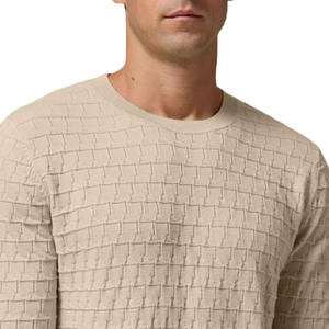 Pull-over personnalisable pour homme, chaud et épais, doux et confortable, en nylon/acrylique, lavable en machine, col rond - Product Image 2