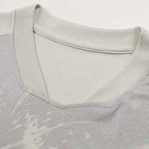 Camiseta de Fútbol de Manga Corta para Hombre, Color Sólido, Ligera, Transpirable, Uniforme Deportivo de Alto Rendimiento para Entrenamiento y Partidos - Product Image 3