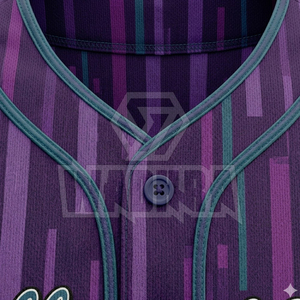 Maillot de baseball performant sublimé pour l'entraînement, les compétitions et l'usage sportif quotidien - Product Image 6