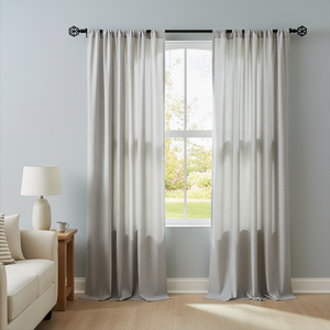 Modern Metal Window Curtain Poles and Accessories - Product Image 3